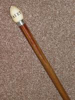 Edwardian 1904 Hallmarked Silver Oak Wood Walking Cane W/Teardrop Handle 'Valet' (2 of 14) Edwardian 1904 Hallmarked Silver Oak Wood Walking Cane W/Teardrop Handle 'Valet' (2 of 14)