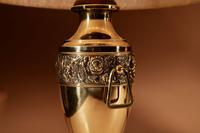 Pair of Very Decorative Edwardian English Brass Table Lamps (3 of 4) Pair of Very Decorative Edwardian English Brass Table Lamps (3 of 4)