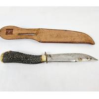 Antler Handle Hunters Knife By Rowbothan (3 of 4) Antler Handle Hunters Knife By Rowbothan (3 of 4)