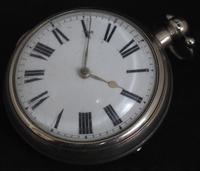 Antique Silver Pair Case Pocket Watch Fusee Verge Escapement Key Wind Enamel Dial M Moore Hillsborough (6 of 10) Antique Silver Pair Case Pocket Watch Fusee Verge Escapement Key Wind Enamel Dial M Moore Hillsborough (6 of 10)