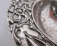 Dutch provincial silver tea strainer with sailing ship maker NL 1935 (4 of 8) Dutch provincial silver tea strainer with sailing ship maker NL 1935 (4 of 8)