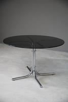 Retro Chrome Glass Dining Table (6 of 13) Retro Chrome Glass Dining Table (6 of 13)