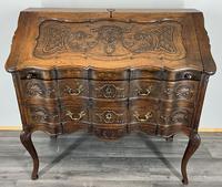 Writing Desk Antique French Oak Chest of Drawers Style Cabinet LOT 3971