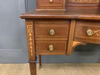 Edwardian Inlaid Mahogany Bonheur Du Jour (18 of 19) Edwardian Inlaid Mahogany Bonheur Du Jour (18 of 19)