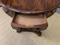 William IV Flame Mahogany Drum Table (8 of 9) William IV Flame Mahogany Drum Table (8 of 9)