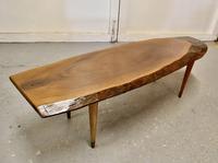 Mid Century Slice of Fruitwood Coffee Table (10 of 10) Mid Century Slice of Fruitwood Coffee Table (10 of 10)