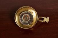 Edwardian Brass Chamberstick with Serpent Heads (5 of 5) Edwardian Brass Chamberstick with Serpent Heads (5 of 5)