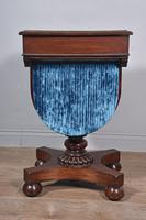Regency mahogany work table lamp table (5 of 5) Regency mahogany work table lamp table (5 of 5)