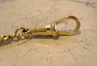 Antique Pocket Watch Chain 1930s Art Deco 12ct Gold Plated With Button Hole Fob (8 of 8) Antique Pocket Watch Chain 1930s Art Deco 12ct Gold Plated With Button Hole Fob (8 of 8)