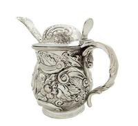 Antique Georgian Sterling Silver Mustard Pot 1819 (8 of 10) Antique Georgian Sterling Silver Mustard Pot 1819 (8 of 10)