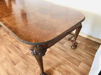 Burr Walnut Extending Dining Table (13 of 17) Burr Walnut Extending Dining Table (13 of 17)