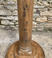 Large Antique Oak Torchere Stand (11 of 13) Large Antique Oak Torchere Stand (11 of 13)