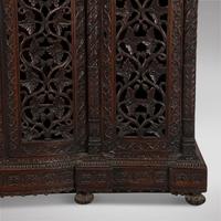Highly Decorative Burmese 19th Century Three Door Cabinet (5 of 5) Highly Decorative Burmese 19th Century Three Door Cabinet (5 of 5)