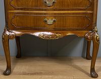 Shaped Walnut Three Drawer Table - Waring & Gillow (8 of 12) Shaped Walnut Three Drawer Table - Waring & Gillow (8 of 12)