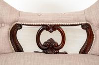 Victorian Rosewood Camel Back Settee (4 of 6) Victorian Rosewood Camel Back Settee (4 of 6)