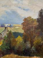 'Sheep In The Yorkshire Dales' - Original 1943 Vintage Landscape Oil Painting (10 of 12) 'Sheep In The Yorkshire Dales' - Original 1943 Vintage Landscape Oil Painting (10 of 12)