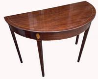 Superb Pair of George III Mahogany Console Tables (9 of 10) Superb Pair of George III Mahogany Console Tables (9 of 10)