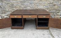 Huge Antique Victorian Oak Partners Desk (19 of 24) Huge Antique Victorian Oak Partners Desk (19 of 24)