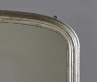 Large English Victorian Silvered Overmantle Mirror (2 of 6) Large English Victorian Silvered Overmantle Mirror (2 of 6)