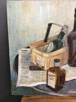 oil on board - still life with bottles (3 of 4) oil on board - still life with bottles (3 of 4)