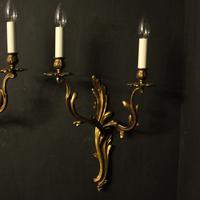 French Pair of Bronze Antique Wall Sconces (8 of 8) French Pair of Bronze Antique Wall Sconces (8 of 8)