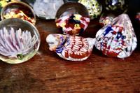 Collection of 18 Vintage Art Glass Millefiori Weights (5 of 6) Collection of 18 Vintage Art Glass Millefiori Weights (5 of 6)