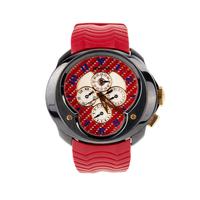 Mens Watch Quantieme Perpetuel Haute Horlogerie - FVa10 Stainless Steel Black Switzerland