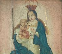Antique Oil Painting Madonna & Child Murillo 18th Century (3 of 8) Antique Oil Painting Madonna & Child Murillo 18th Century (3 of 8)