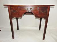 George III Oak 3 Drawer Lowboy (7 of 7) George III Oak 3 Drawer Lowboy (7 of 7)