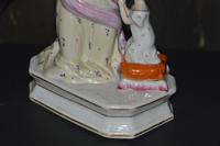 19th Century Staffordshire Figure of a Mother Praying with her Child (4 of 5) 19th Century Staffordshire Figure of a Mother Praying with her Child (4 of 5)