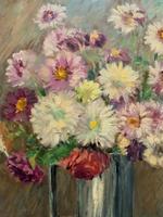 Lovely Original Early 20thc French Impressionist Still Life Floral Oil Painting (9 of 12) Lovely Original Early 20thc French Impressionist Still Life Floral Oil Painting (9 of 12)