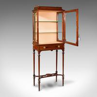 Antique Raised Pier Cabinet, English, Mahogany, Display Case, Edwardian, C.1910 (2 of 12) Antique Raised Pier Cabinet, English, Mahogany, Display Case, Edwardian, C.1910 (2 of 12)