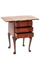 Walnut 3 Drawer Chest with Drop Leaf Top c.1930 (2 of 4) Walnut 3 Drawer Chest with Drop Leaf Top c.1930 (2 of 4)