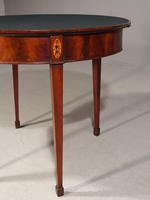 Fine Quality George III Period Demi-lune Card Table (4 of 6) Fine Quality George III Period Demi-lune Card Table (4 of 6)