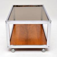 1970’s Vintage Rosewood & Chrome Coffee Table by Howard Miller Associates (4 of 8) 1970’s Vintage Rosewood & Chrome Coffee Table by Howard Miller Associates (4 of 8)
