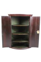 Georgian Mahogany Bow Front Corner Cupboard (3 of 13) Georgian Mahogany Bow Front Corner Cupboard (3 of 13)