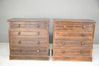 Pair of Stained Beech Chest of Drawers (16 of 16) Pair of Stained Beech Chest of Drawers (16 of 16)