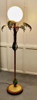 Unusual French Conservatory Painted Toleware Floor Lamp (10 of 10) Unusual French Conservatory Painted Toleware Floor Lamp (10 of 10)