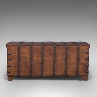 Antique Merchant's Chest, Oriental, Solid Teak, Trunk, William III c.1700 (6 of 12) Antique Merchant's Chest, Oriental, Solid Teak, Trunk, William III c.1700 (6 of 12)
