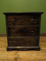 Antique Small Rustic Black Chest of Drawers (8 of 15) Antique Small Rustic Black Chest of Drawers (8 of 15)