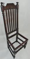 Pair of Jacobean High Back Oak Chairs (7 of 8) Pair of Jacobean High Back Oak Chairs (7 of 8)