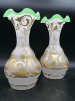 Antique Opaline Glass Vases, France Napoleon III (2 of 6) Antique Opaline Glass Vases, France Napoleon III (2 of 6)