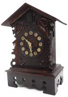 Rare Cuckoo Mantel Clock – German Black Forest Carved Bracket Clock (3 of 12) Rare Cuckoo Mantel Clock – German Black Forest Carved Bracket Clock (3 of 12)