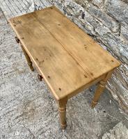 Antique Pine Side Table with Drawer (7 of 14) Antique Pine Side Table with Drawer (7 of 14)