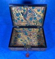 William IV Burr Maple & Rosewood Jewellery Box (9 of 12) William IV Burr Maple & Rosewood Jewellery Box (9 of 12)