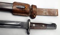 Yugoslavian M1924/30 Sword Bayonet & Leather Frog (3 of 4) Yugoslavian M1924/30 Sword Bayonet & Leather Frog (3 of 4)