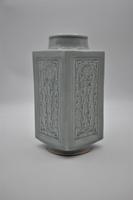 Large Chinese Celadon Cong Vase – Qing (2 of 8) Large Chinese Celadon Cong Vase – Qing (2 of 8)