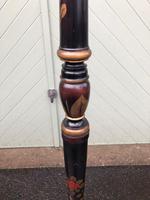 Antique Lacquered Chinoiserie Standard Lamp (4 of 6) Antique Lacquered Chinoiserie Standard Lamp (4 of 6)