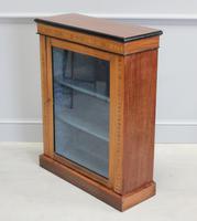 19th Century Walnut & Banded Display Bookcase (4 of 7) 19th Century Walnut & Banded Display Bookcase (4 of 7)