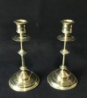 Pair of Arts & Crafts Brass Candlesticks (4 of 5) Pair of Arts & Crafts Brass Candlesticks (4 of 5)